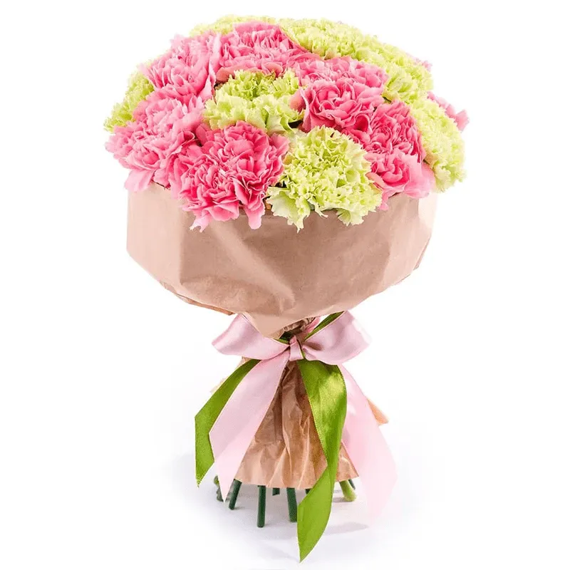 Букет из гвоздик «Тайная мечта»